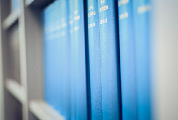 Bücher im Regal